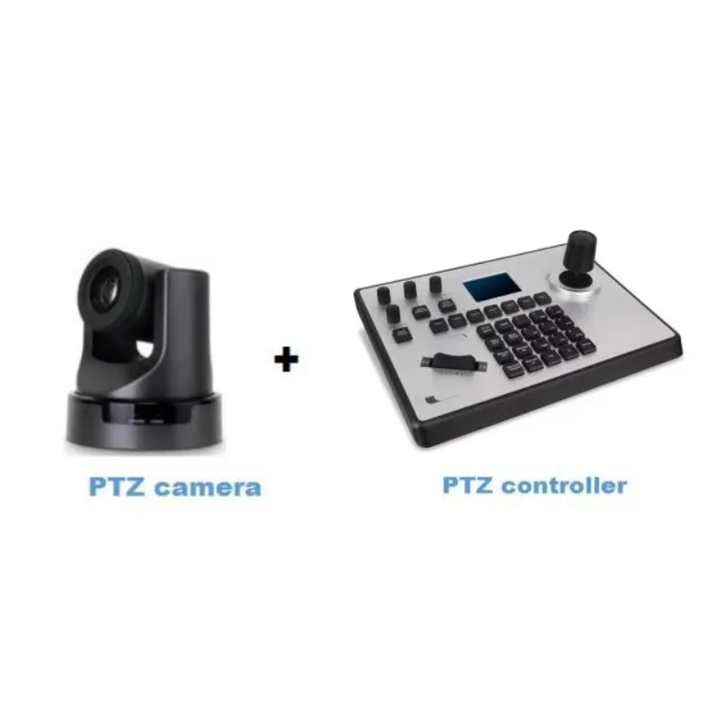 NEW Conference Room Equipment PTZ Camera Controller with 4D Joystick for Video Meeting and  Live Streaming