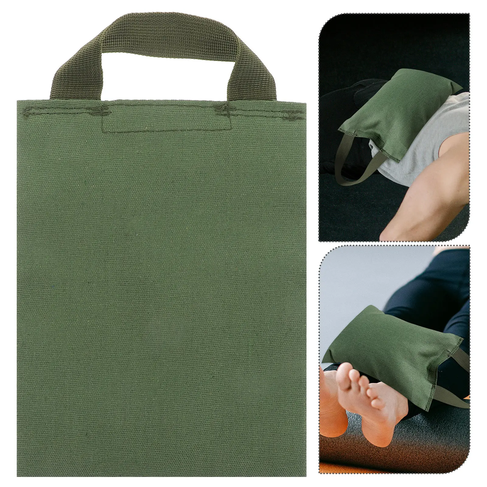 Yoga Sandbag Weight - Sac en toile avec poignée, design
