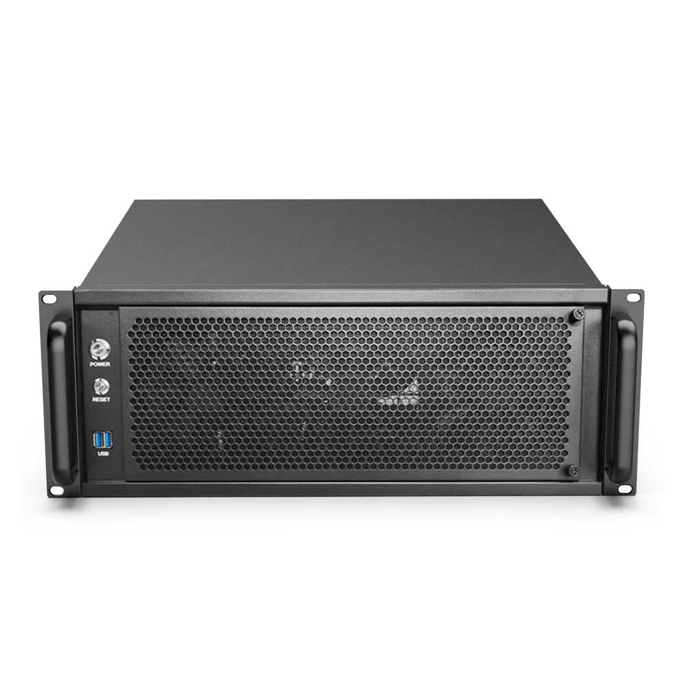 New 4U Chassis Industrial Control Server 360 Water-cooled EATX Motherboard Slot ATX Power Slot USB3.0 Metal Switch