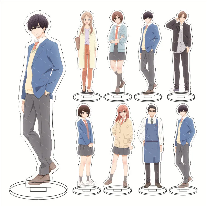 

Anime A Condition Called Love Acrylic Stand Figure Display Hananoi-kun To Koi No Yamai Cosplay Charm Cartoon Desktop Model Plate