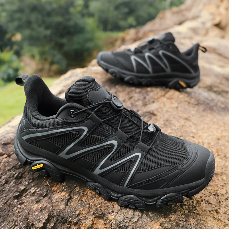 

High Quality Mens Hiking Shoes for Women Non-slip Rubber Outsole Cushioning MD Midsole Light Comfy Outdoor Trekking Sports Shoes