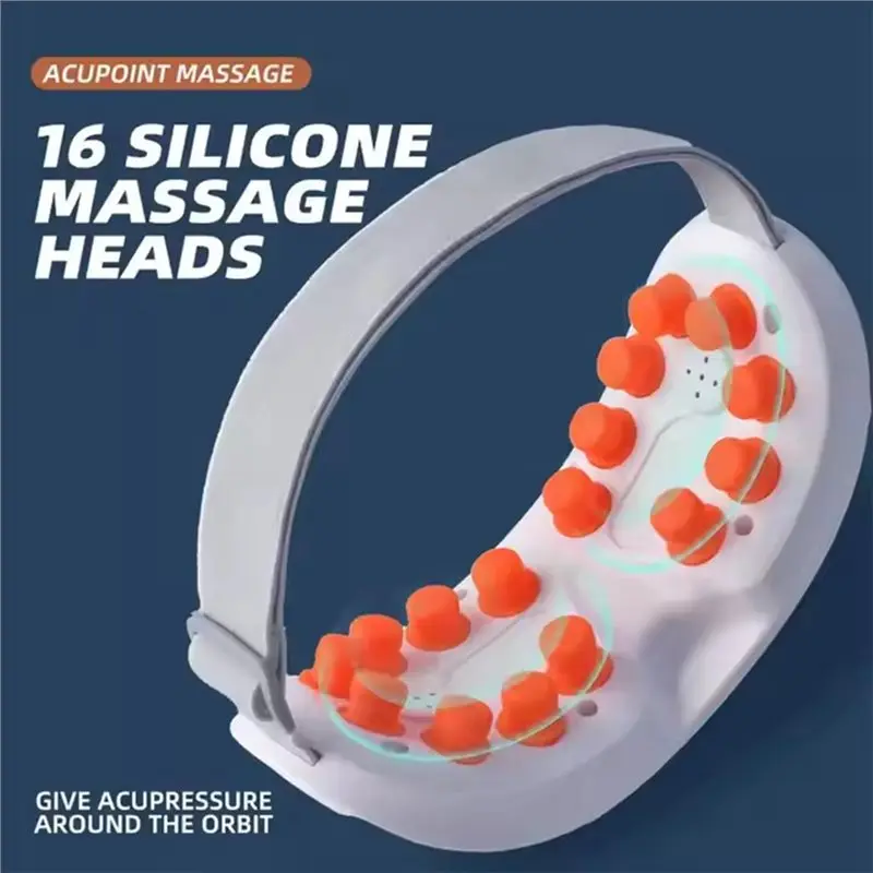 【PRIX CHAUD!】 Masseur oculaire électrique réduisant la fatigue oculaire et améliore le sommeil avec vibration, relaxation des yeux, masque de sommeil pour la fatigue