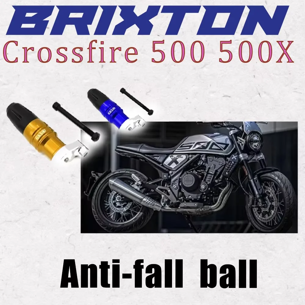 

New Falling Crash Protector Rod Motorbike Anti-Falling Engine Protection Stick for Brixton Crossfire 500 500X