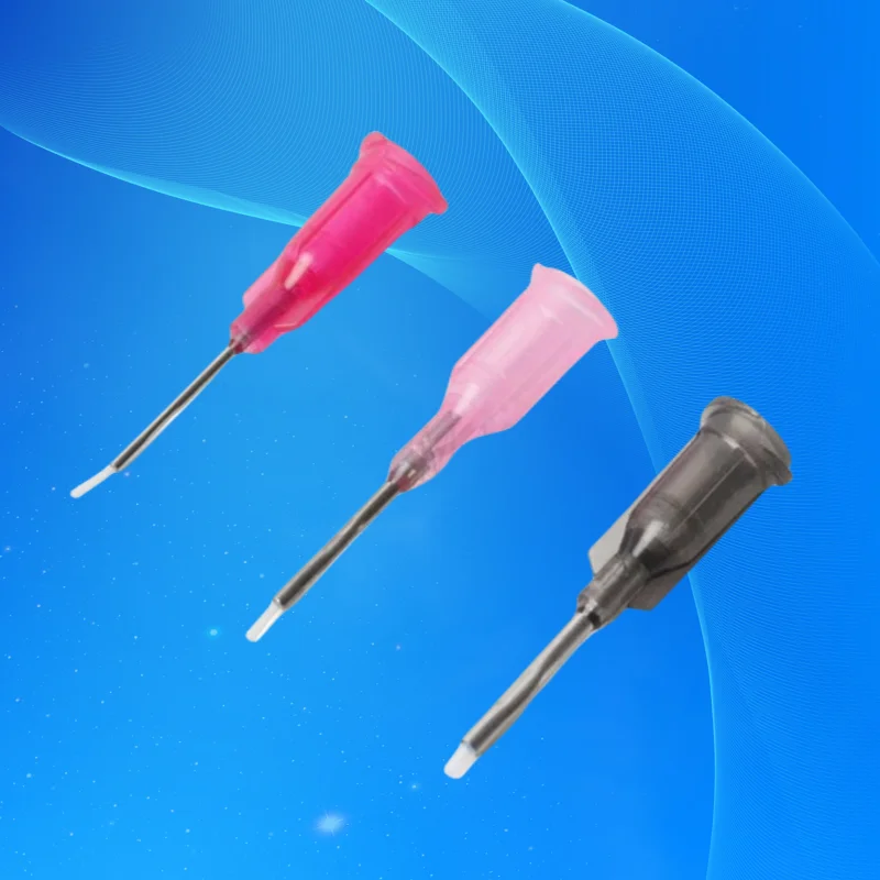 ‌100PCS 0.5'' PTFE Lined Dispensing Needle Tips | Anti-Clogging Precision for Epoxy/Adhesive Free Shipping‌