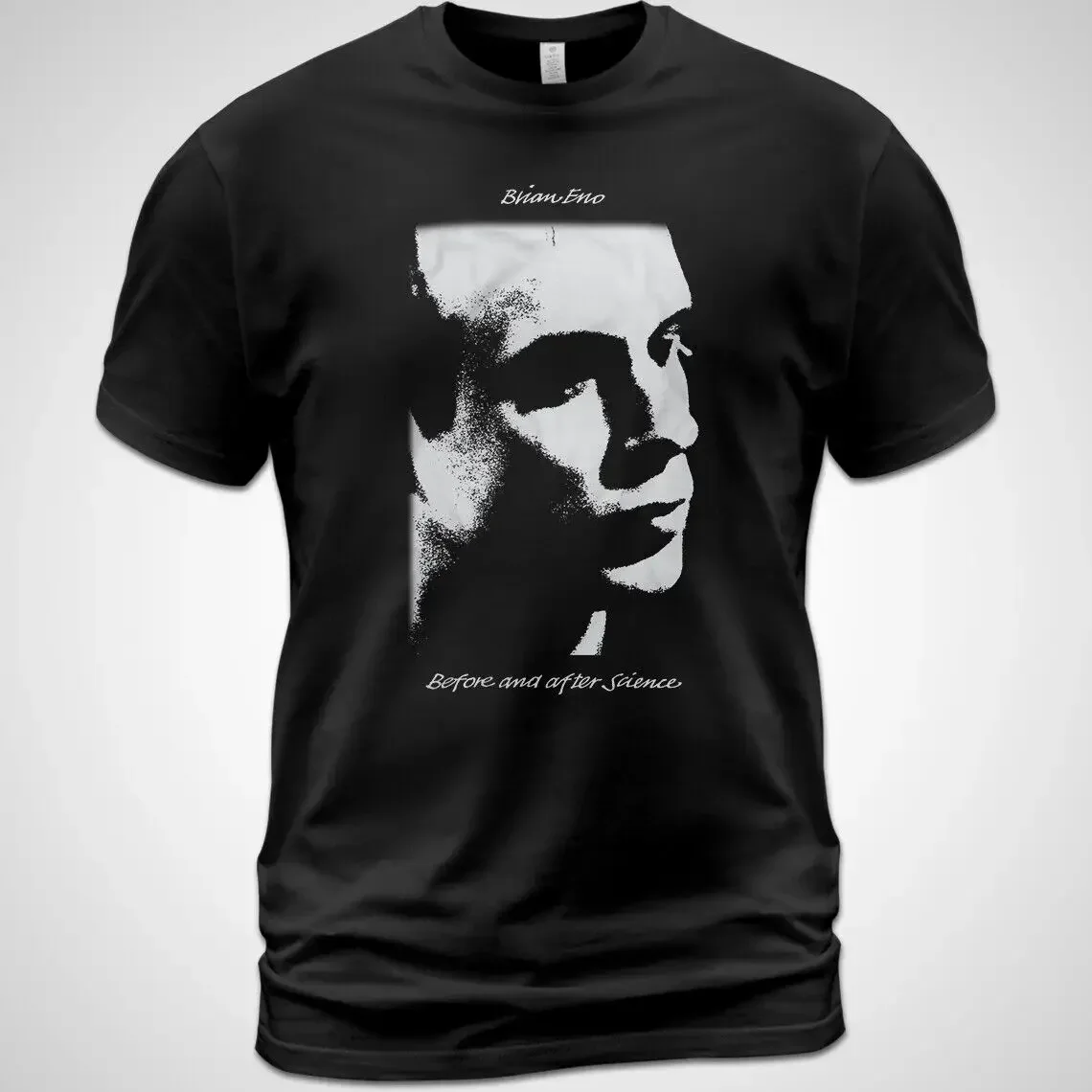 Cotton Unisex T-shirt Before and After Science Brian Eno Music Shirt Guitar