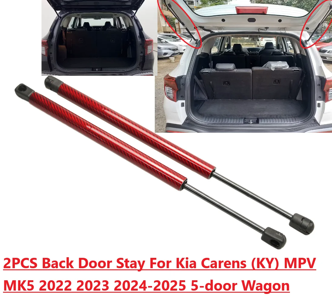 

2PCS Back Door Stay For Kia Carens (KY) MPV MK5 2022 2023 2024-2025 Wagon Rear Tailgate Boot Gas Spring Struts Prop Lift Support