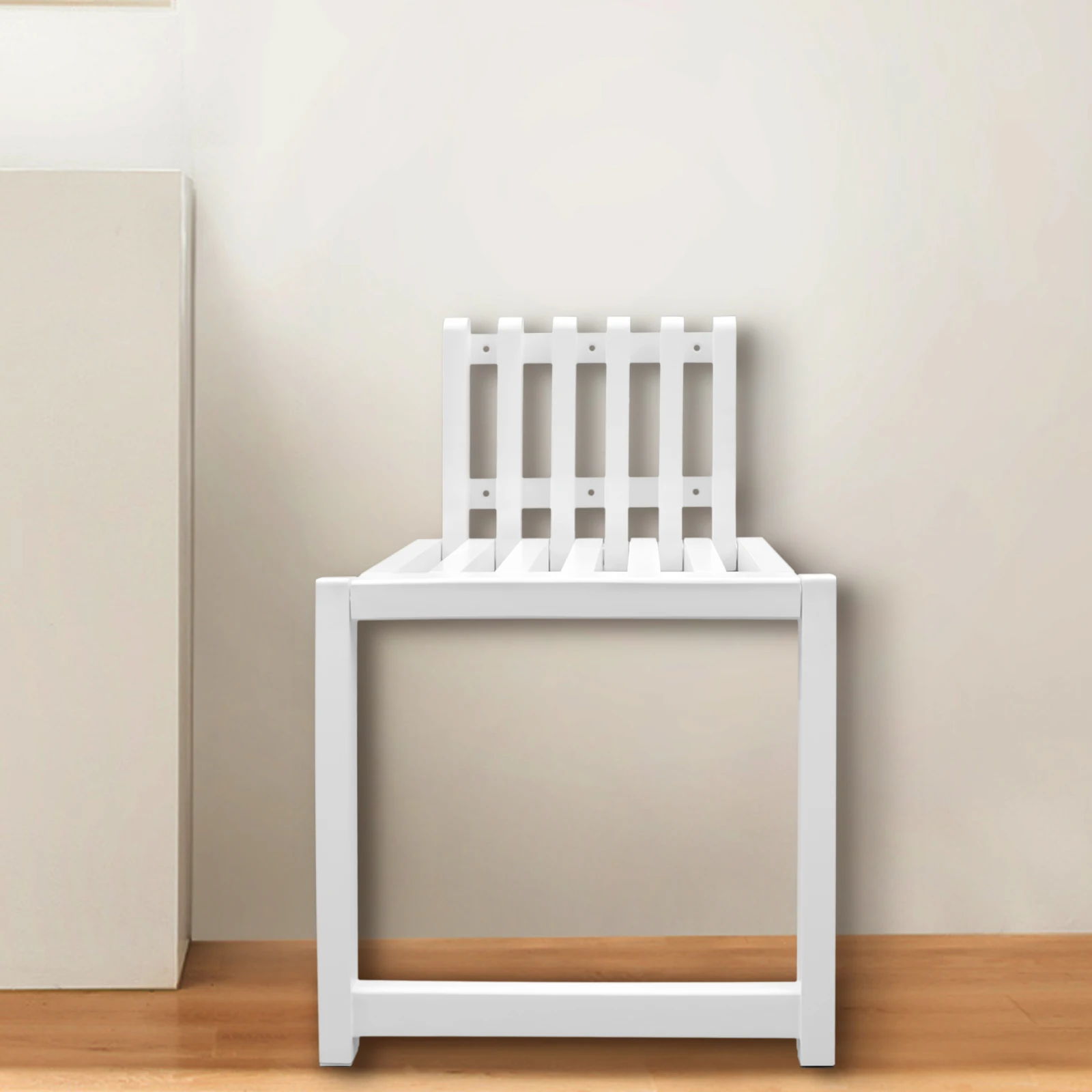 

Складная настенная скамейка для обуви, табурет для прихожей из массива дерева, экономия места, скрытая подставка для ног, сидения на крыльце, максимальная нагрузка 150 кг/330 фунтов