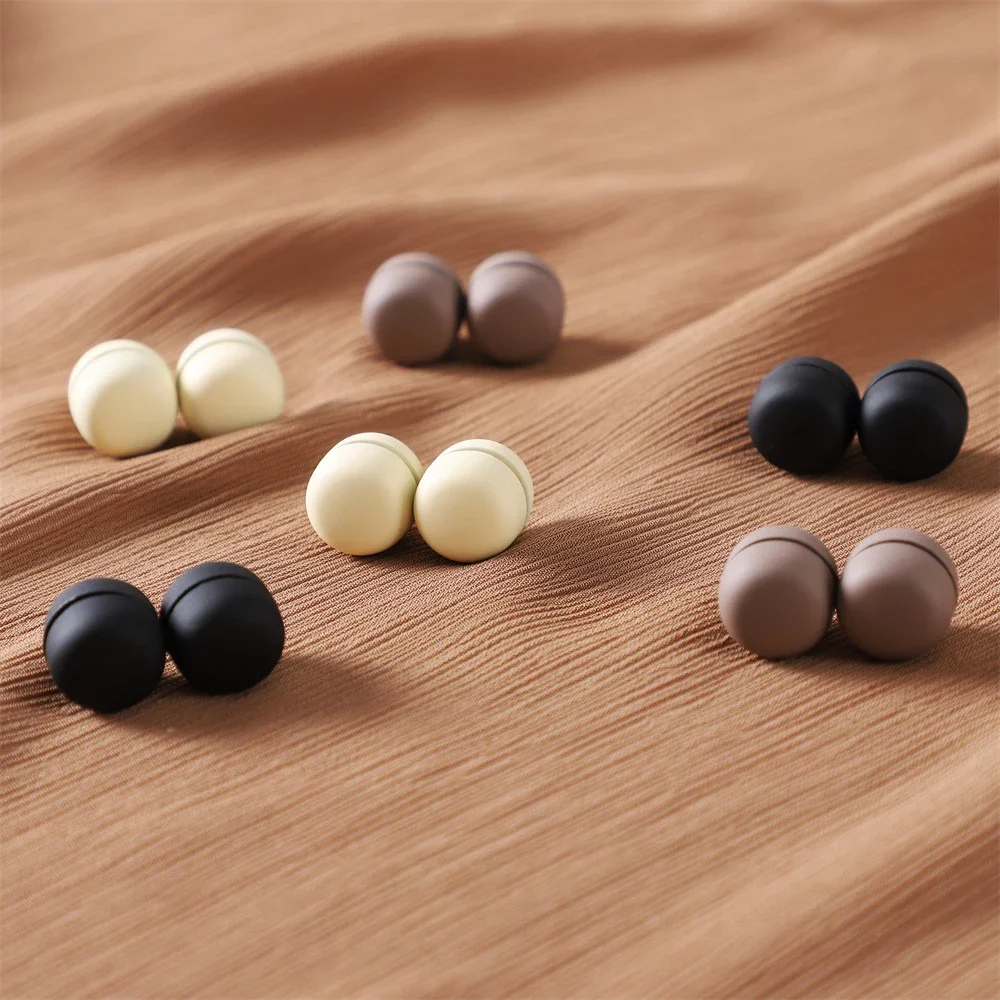 5 Paar Modische Magnet-Hijab-Nadeln für Damen, Magnetische Knöpfe für Schals, Magnetische Brosche, Kopftuch-Accessoires – Detail 7