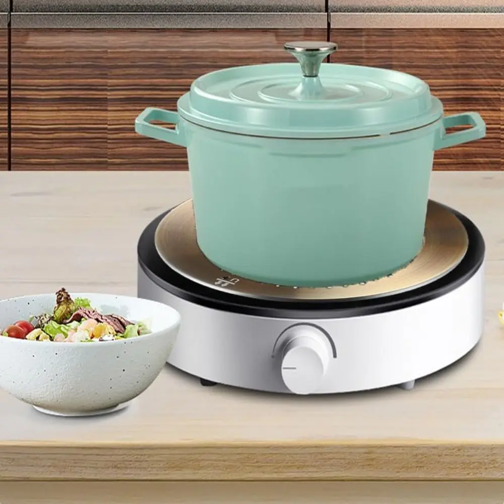 

16/20/24/28 см индукционная плита теплопроводящая пластина из розового золота из нержавеющей стали кольцевая пластина рассеивателя тепла со съемной ручкой