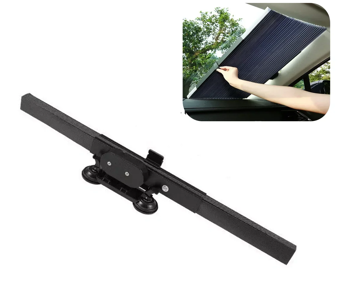 التلقائي قابل للسحب للطي ظلة نافذة السيارة ظلة يغطي سيارة واقية من الشمس الأشعة فوق البنفسجية حماية العزل الحراري الستائر
