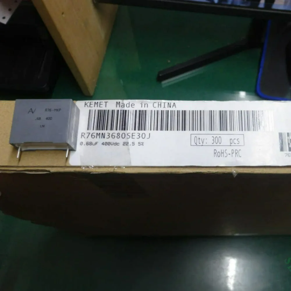 

5pcs/lot AV R76 0.68uf/400V 680nf u68 684 Brand New 22mm Film Capacitor R76MN3680SE30J
