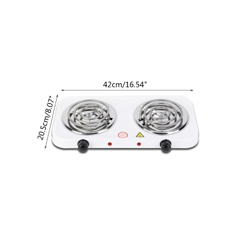 2000W Iron Burner Electric Stove Hot Plate 110/220V Portable Kitchen Cooker Coffee Heater Milk Soup Durable Asjustable Quick