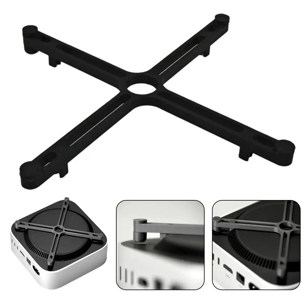 Plastic Host Heightening Bracket For Mac Mini 2024 M4/M4pro Scratch Resistance Protective Pad Enhanced Heat Dissipation Holder