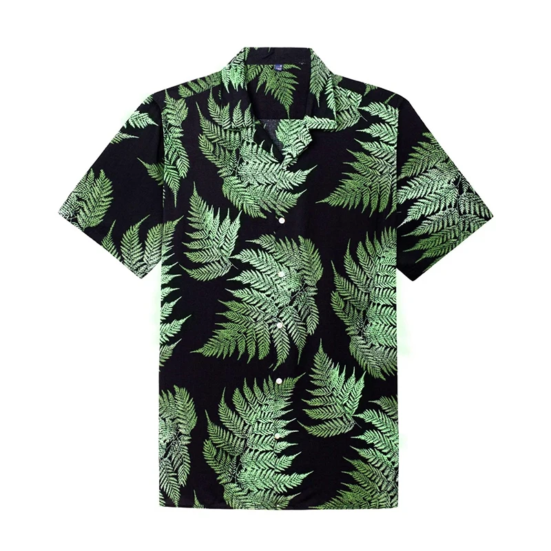 Camicie Hawaii camicetta a maniche corte da uomo con stampa 3d magliette da festa magliette oversize per uomo abbigliamento Harajuku Camisa risvolto