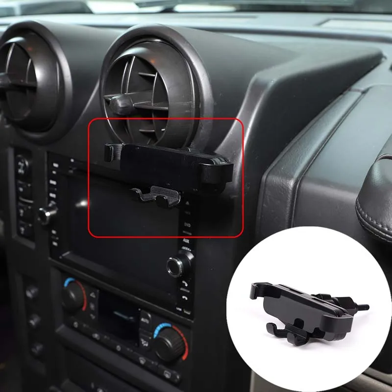 

For 03-07 Hummer H2 Mobile Phone Bracket / Central Control Instrument Mobile Phone Bracket National Flag Holder Accessories