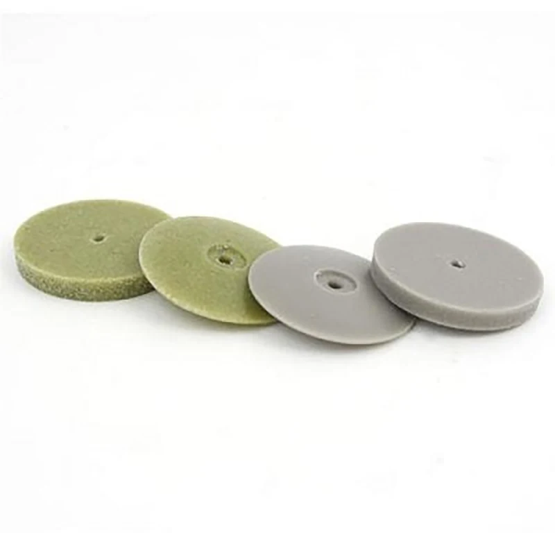 EVE Unmounted Flat-Edge & Knife Edge Pumice Wheel Polisher 10PCS High Luster Finish Jewelry Bezels Stone Setting Polishing Tool
