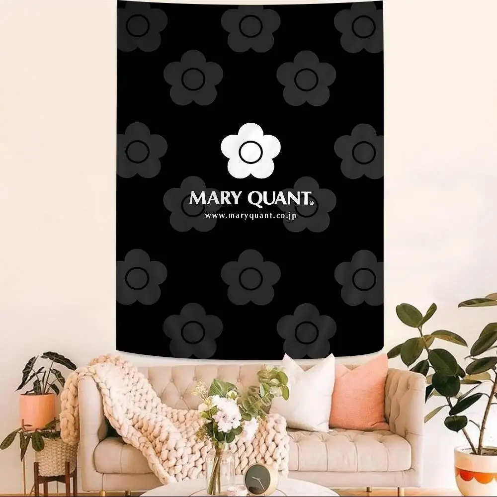 Fashion M-Mary-Q-Quants Chart Tapestry for Living Room Home Dorm Decor Art Home Decor
