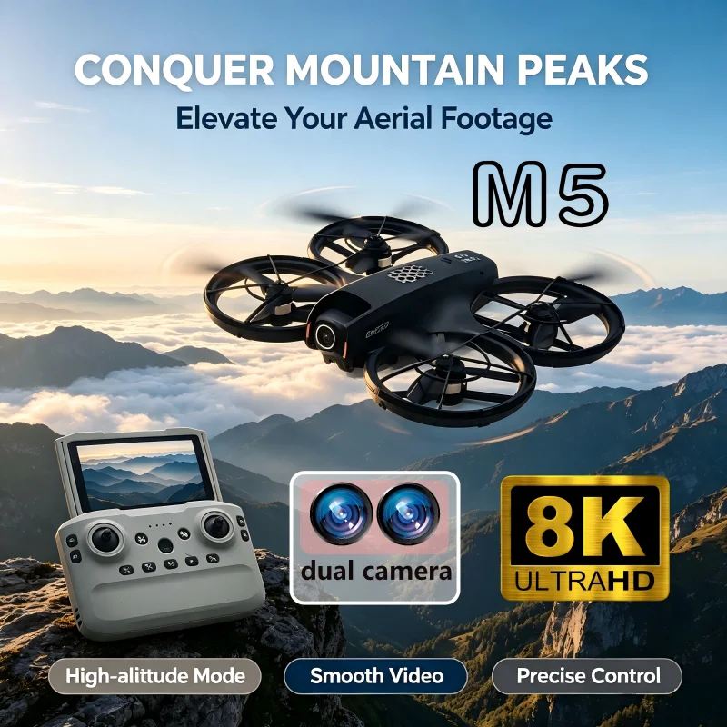 Drone Kit Tricopter - 2026 NEW M5 Airplane Aerial Photography