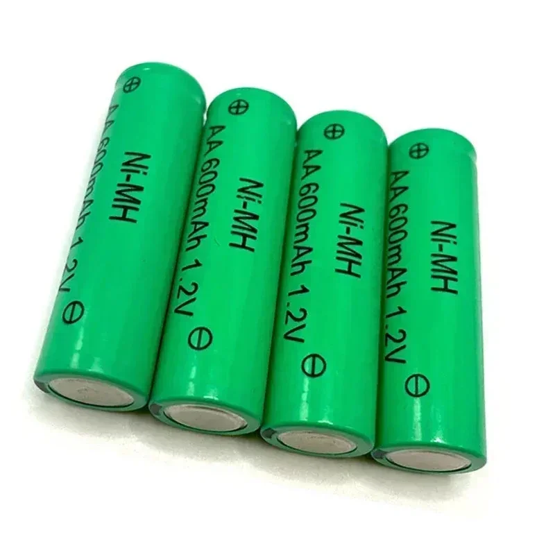 Pilas Aa Racargables Pila Recargable1.2V AA Ni-MH Battery600mAh Suitable for Flashlight Remote Control Shaver LED Backup Battery