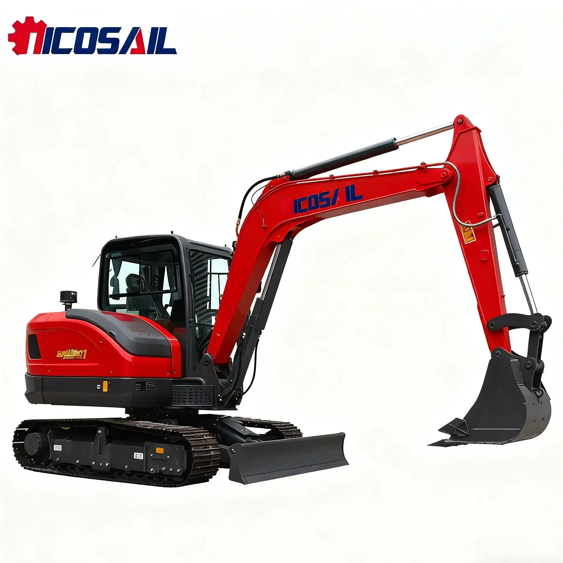 حفارة زاحفة هيدروليكية صغيرة موقع البناء حفارة صغيرة 3 طن 2 طن حفارة مع CE EPA