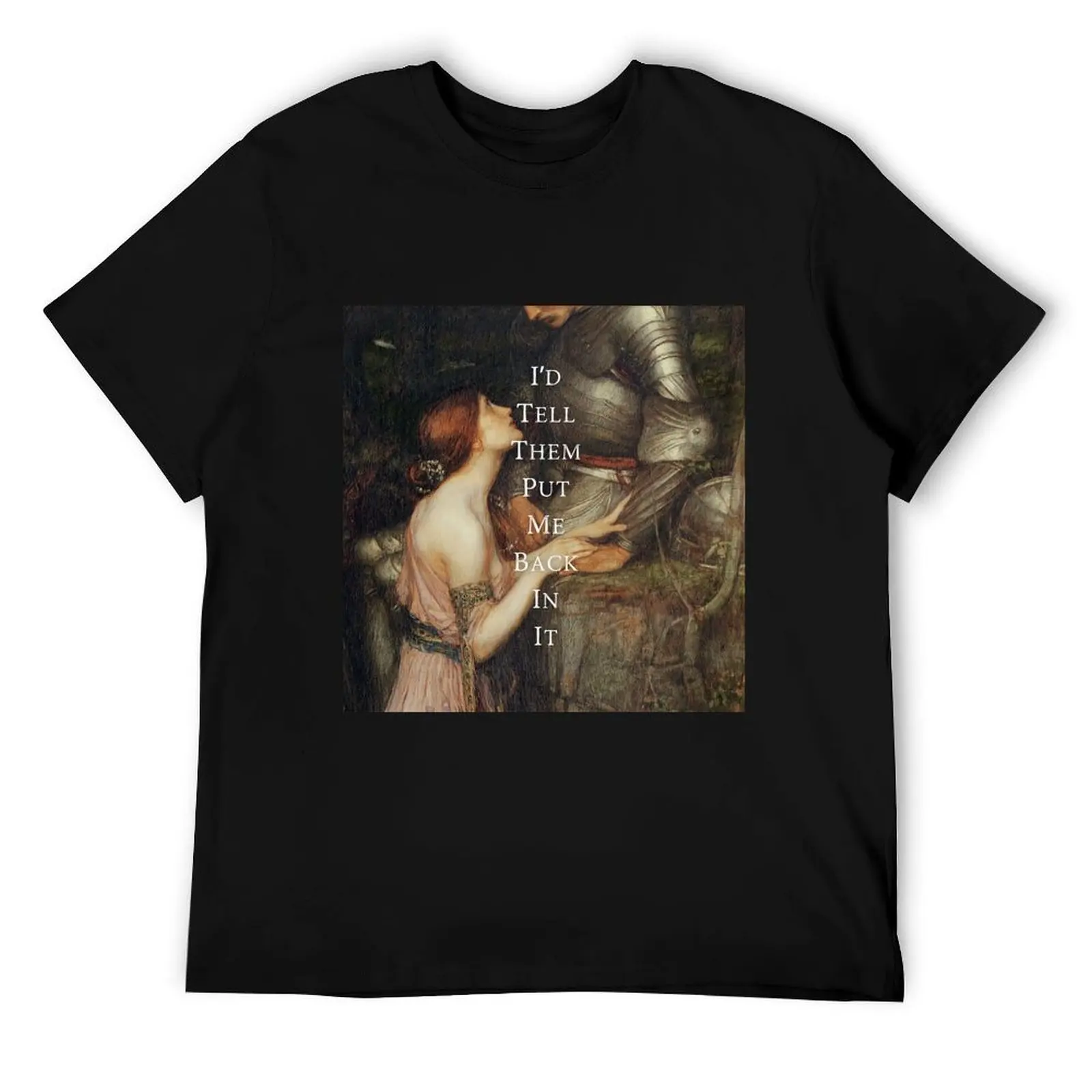 

Hozier - Francesca (John William Waterhouse) T-Shirt anime tshirt g man t shirts for men t shirts for man graphic tees T-Shirt