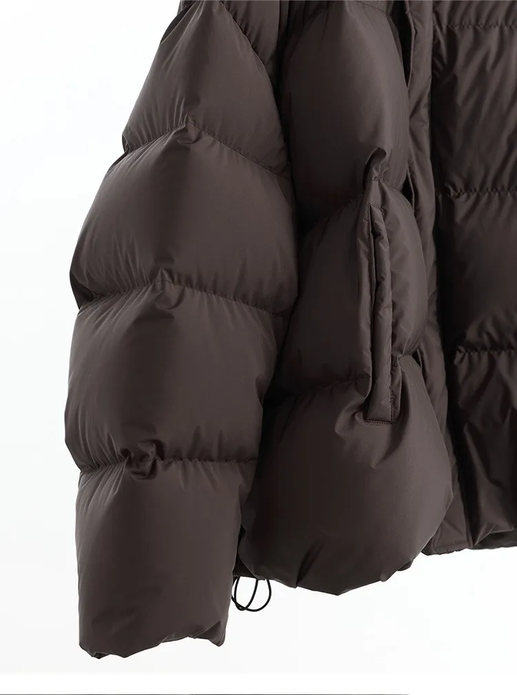 Women's Thickened Cocoon-Shaped Down Jacket, 90% Duck Down, Warm, Loose, Versatile Coat, New Winter 2026 Model