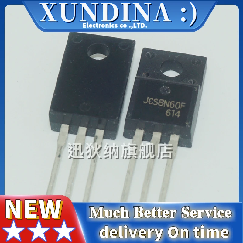 10PCS/LOT JCS8N60F TO-220 new and original IC
