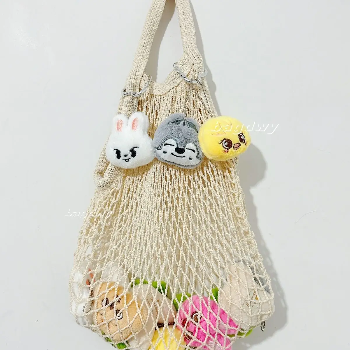 So cute new StrayKids plush pendant car keychain decoration SZKOO jiniret mini embellishment couple love gift bag decoration