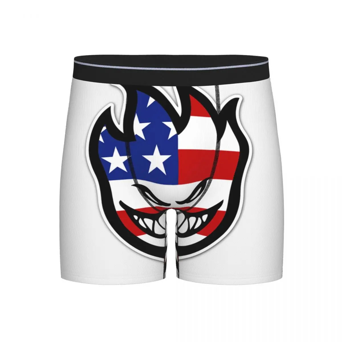 

Long Boxer Underpants Shorts Spitfire Skate Panties Men Comfortable Underwear for Homme Man Boyfriend Gifts