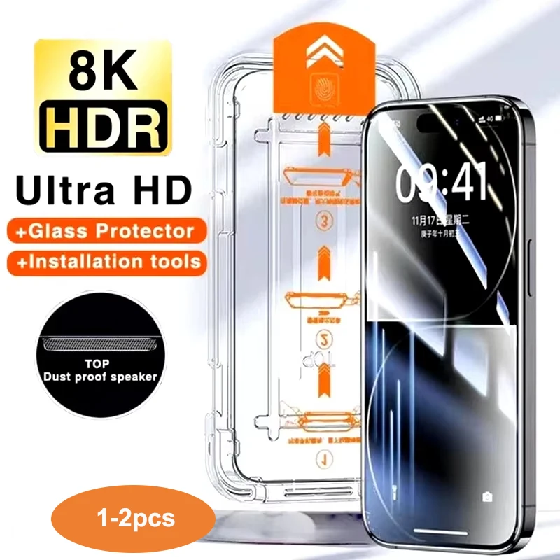 

Free Installation HD Screen Protector For Samsung A17 A07 A56 5G S25 Ultra S24 S23 S22 Plus FE A36 A55 A16 A26 A54 A52 A53 A15