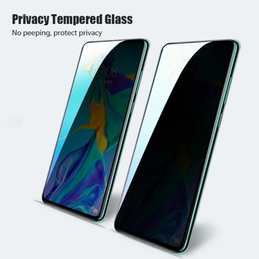 Proteggi schermo Privacy 4 pezzi per Xiaomi Mi 13 12T 11T Pro vetro Anti-spia per Xiaomi Mi 11 12 Lite