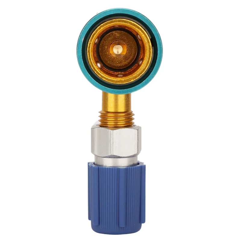 

R1234YF к R134A Муфта хладагента для автоматического кондиционирования воздуха, прямоугольное простое соединение для жидкости