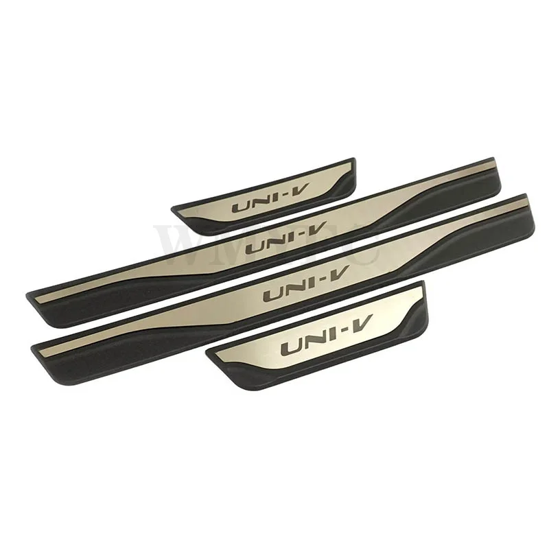 Car Door Sill for Changan UNI-V UNIV 2022-2024 Scuff Plate Protector Auto Cover Accessories Threshold Styling Trim Stickers