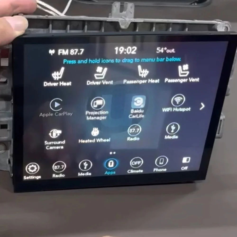 Uconnect 8,4-дюймовый сенсорный ЖК-дисплей LA084X01(SL)(01) LA084X01-SL01 LA084X01 (SL) (02) для автомобильной навигации Chrysler Dodge Jeep