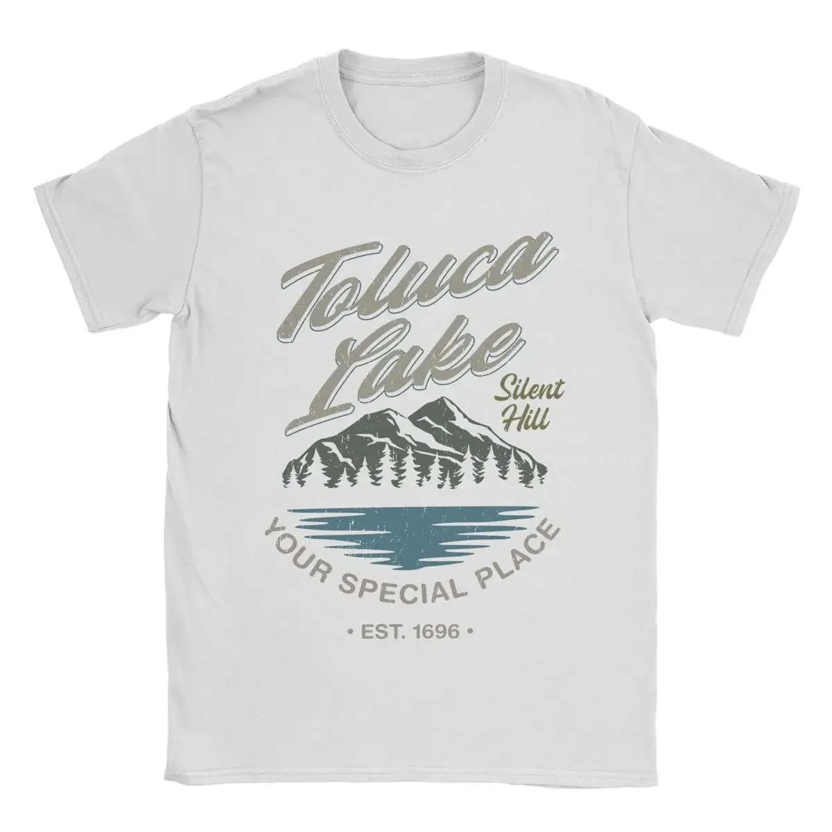 Toluca Lake Silent Hill T Shirts Streetwear Cotton Short Sleeve Vintage Men Women Amusing Harajuku Daily Graphic Unisex Tops image 2