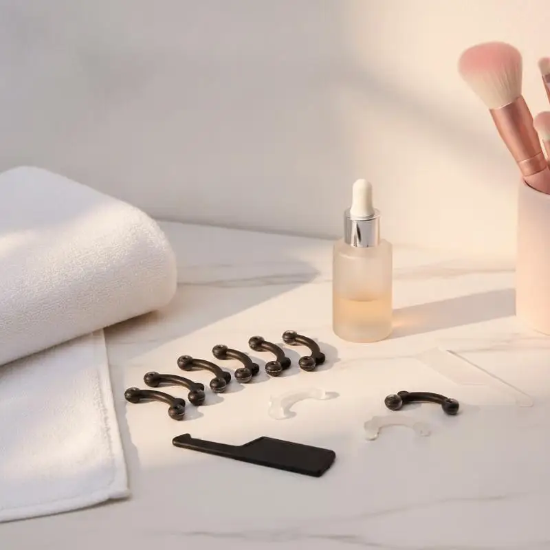 Beauty Nose Shaper Invisible Pain Free Acrylic Elastic Corrector 1 Set Ideal Gift for Female Friends