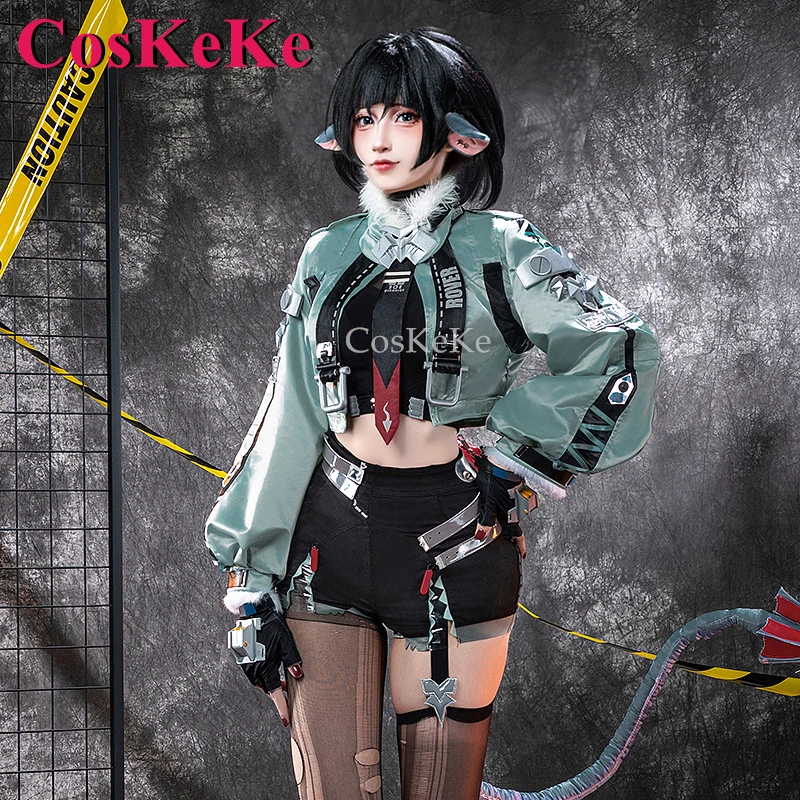 CosKeKe Jane Doe Cosplay Game Zenless Zone Zero Costume Fashion Sweet Uniforms Outfit Women Activity Party Role Play Clothing