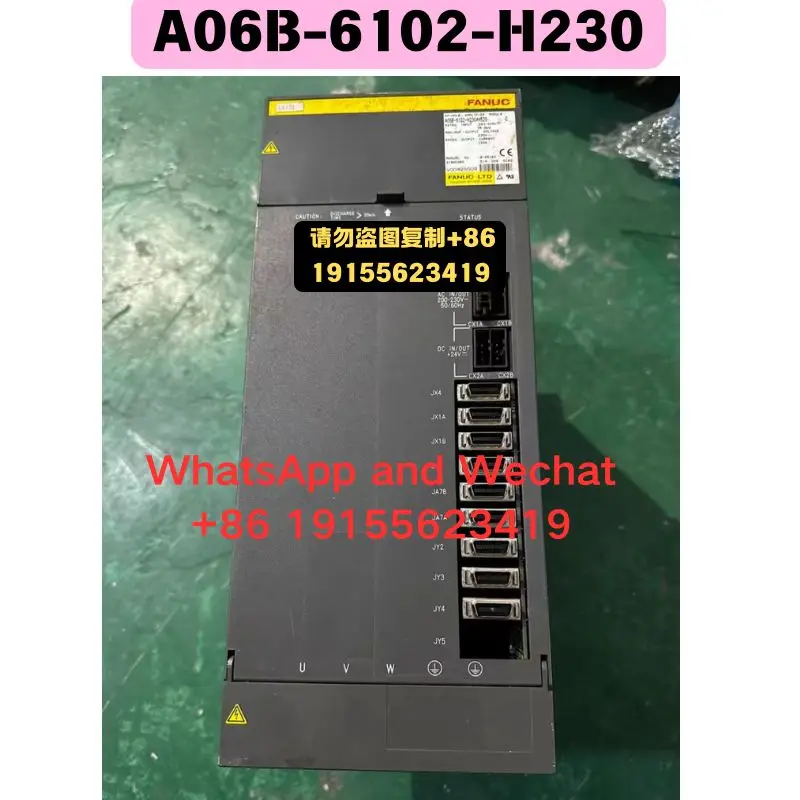 Used OEM disassembled parts A06B-6102-H230 Driver Functional test OK