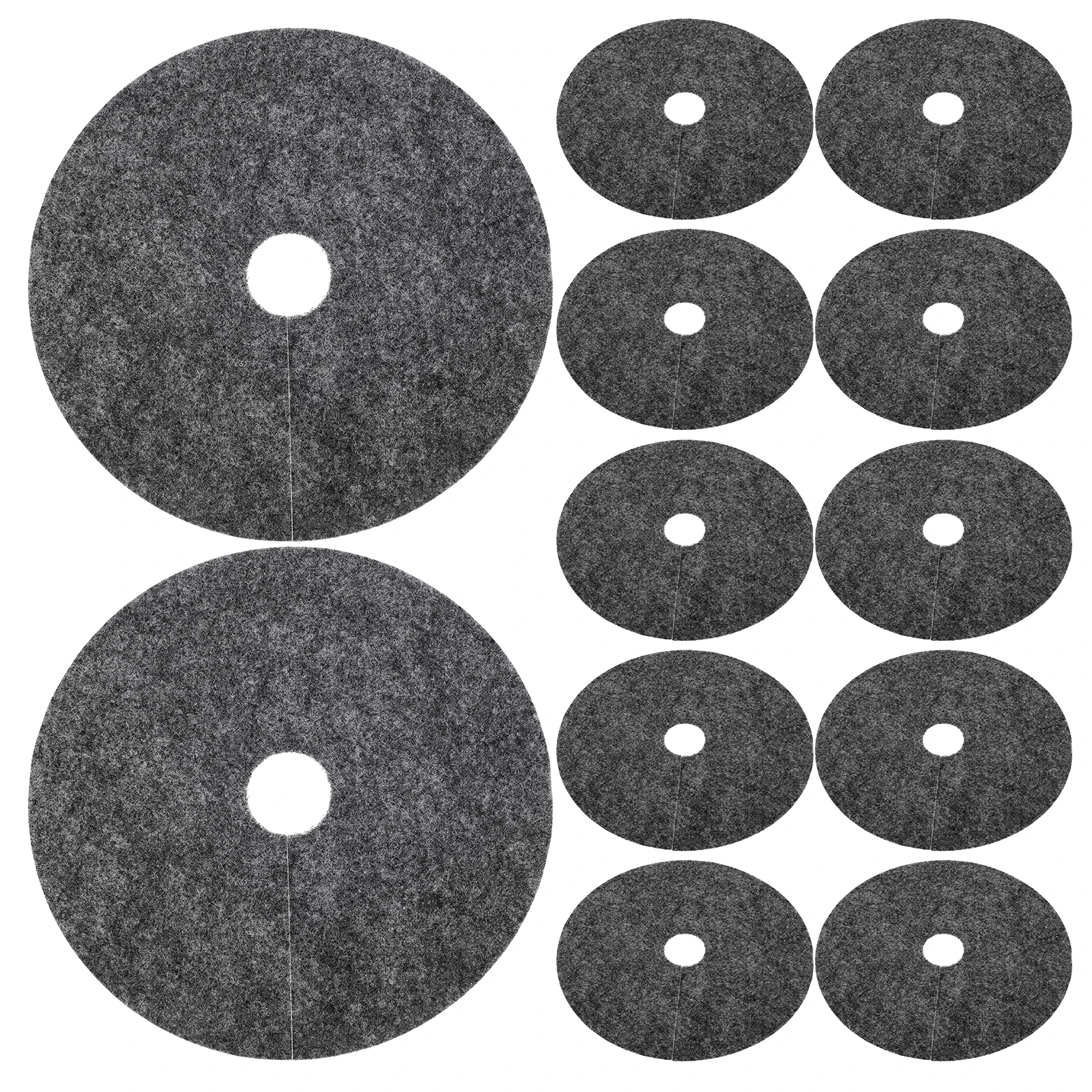 

20pcs Non-Woven Grass Control Cloth Durable Anti Grass Ground Cover For Garden Landscaping Outdoor Use Ruderal Barrier