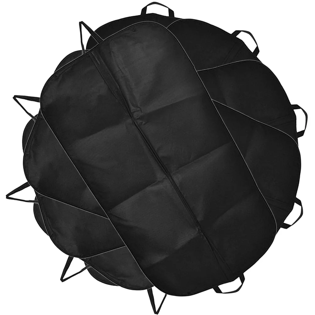 

5pcs Reusable Garment Bags Sturdy Clothes Covers Foldable Travel Storage Non-Woven Fabric Suit Cover Bags For Hanging
