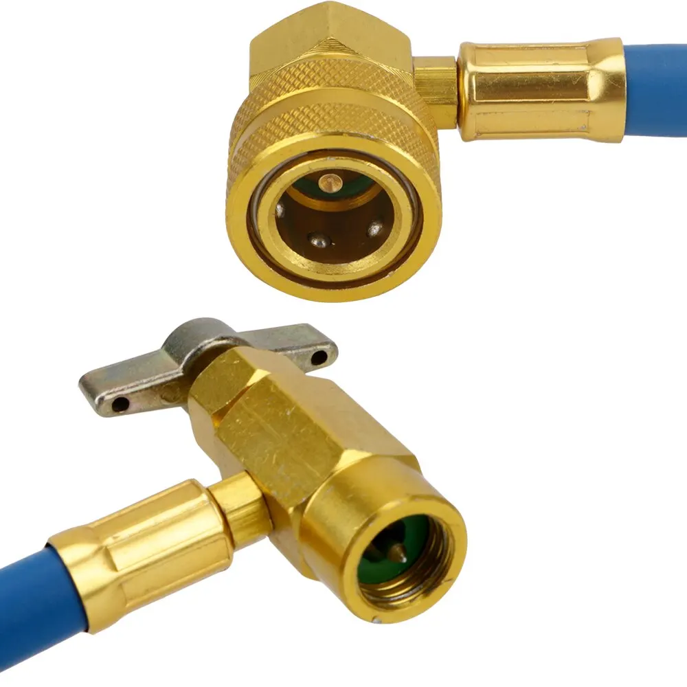 

R134a Refrigerante Open Valve Charging Pipe Freon R134a Air Conditioning Recharge Hose Car Air Conditioner Tools
