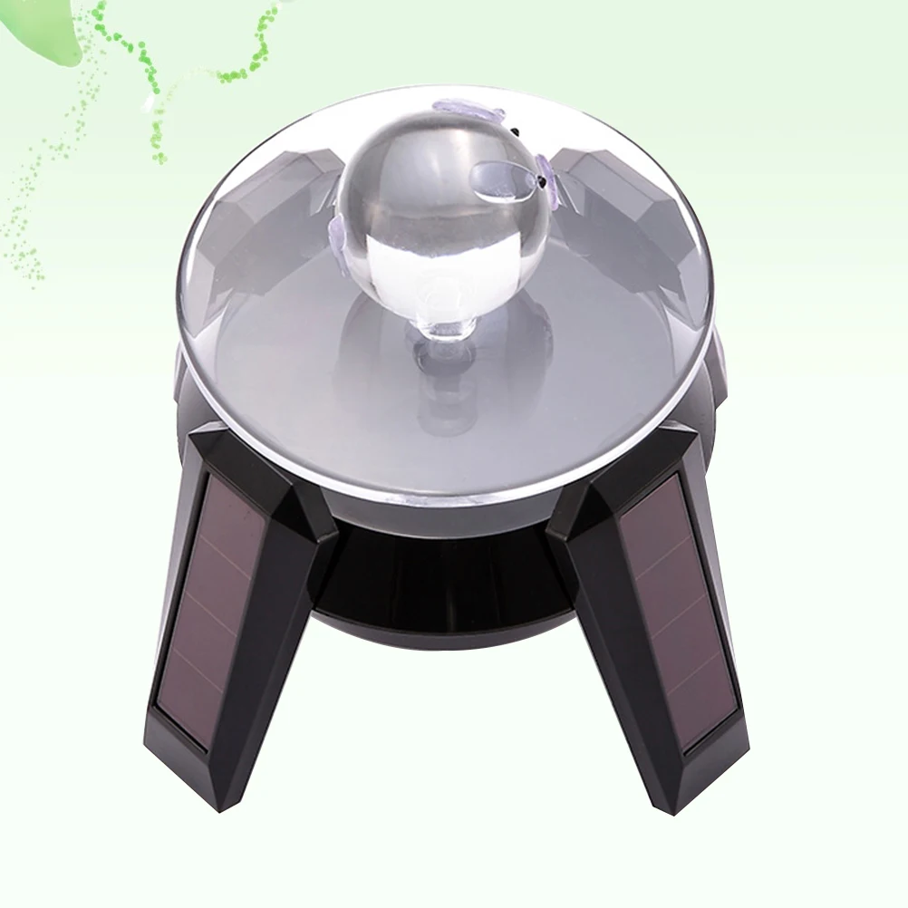 

Solar Powered Display Stand Turntable Display Stand Rotating Table Jewelry Stand No Included(Random Color)