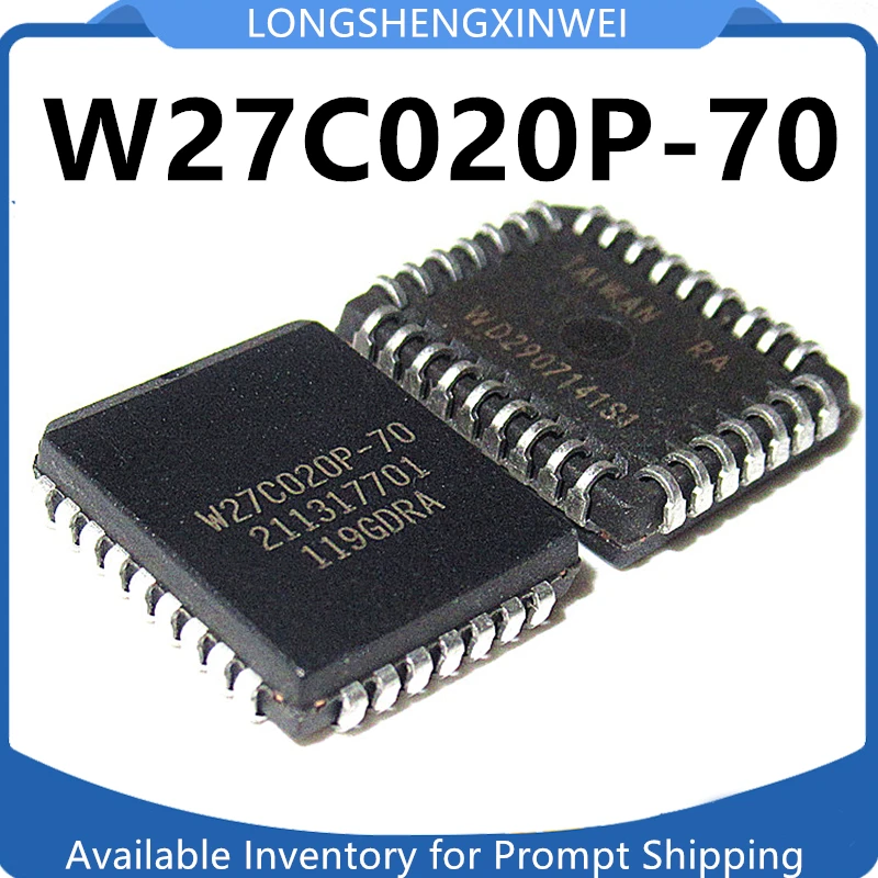 1PCS W27C020P-70 W27C020 New Original Patch PLCC-32 Memory Chip