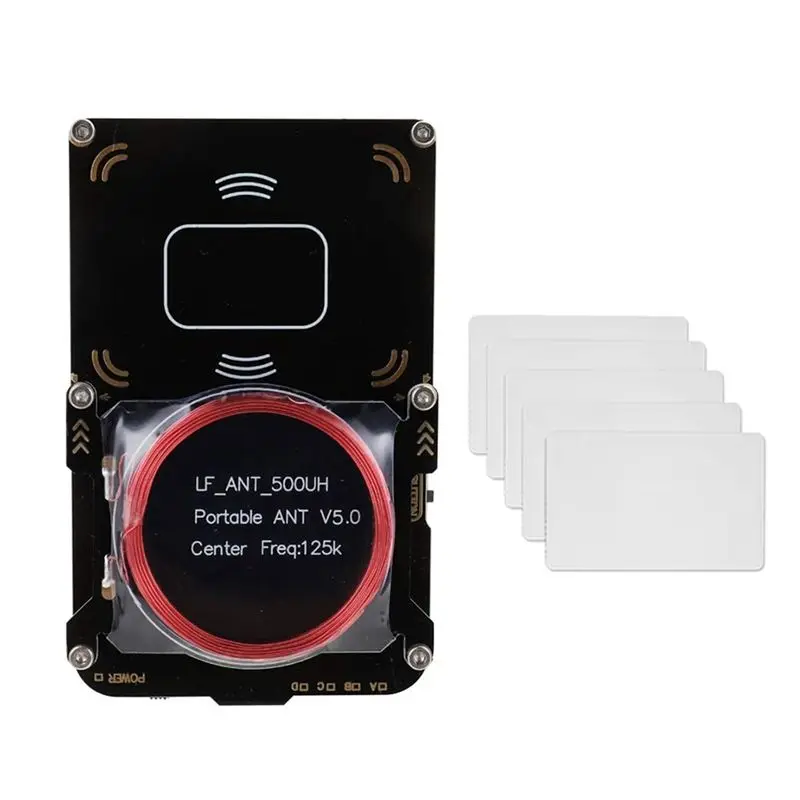 

ABKQ-Proxmark3 RFID-считыватель карт + 5X UID-карты, программатор IC/ID ключей, дубликатор RFID 5.0, комплект для копирования смарт-чипов