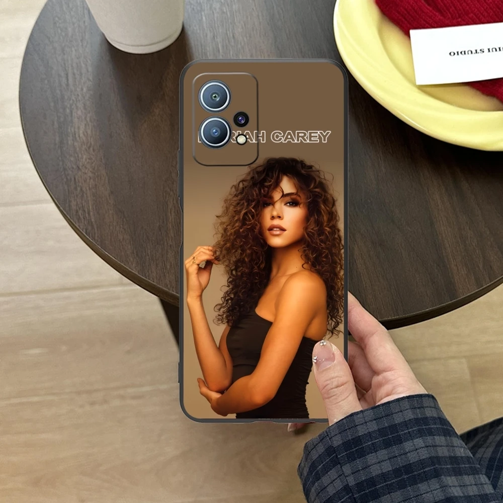 Mariah Carey Cool Mobile Cell Phone Case for Huawei P60 P50 P40 P30 P20 P10 P9 P8 Pro Lite Plus Black Soft Phone Cover Shell