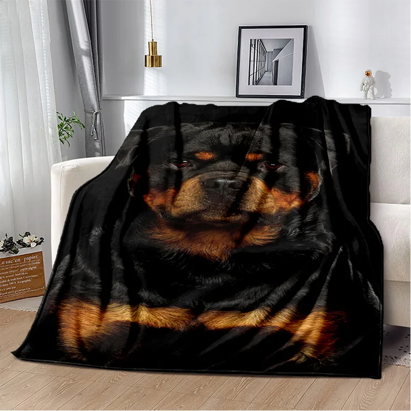 Personalized German Shepherd blanket Husky tiger camping picnic blanket living room sofa throw blanket