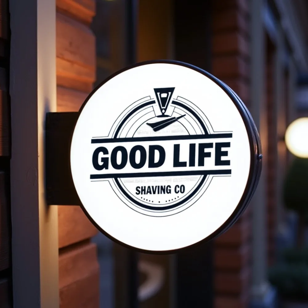 مخصص مدخل علامة ضوء Led صندوق رسائل الأعمال في الهواء الطلق الاكريليك لافتات مضيئة لافتة مقاوم للماء شعار متجر المنزل