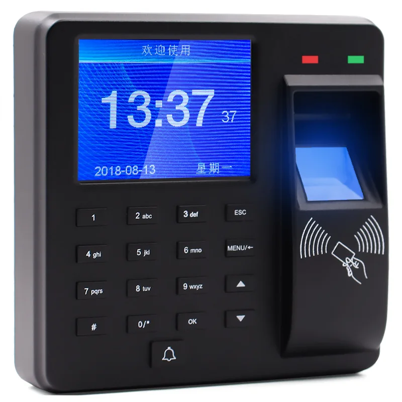 

M10 Attendance Access Controller Fingerprint Credit Card Password Identification Door Opener ID Card Access Control Machine