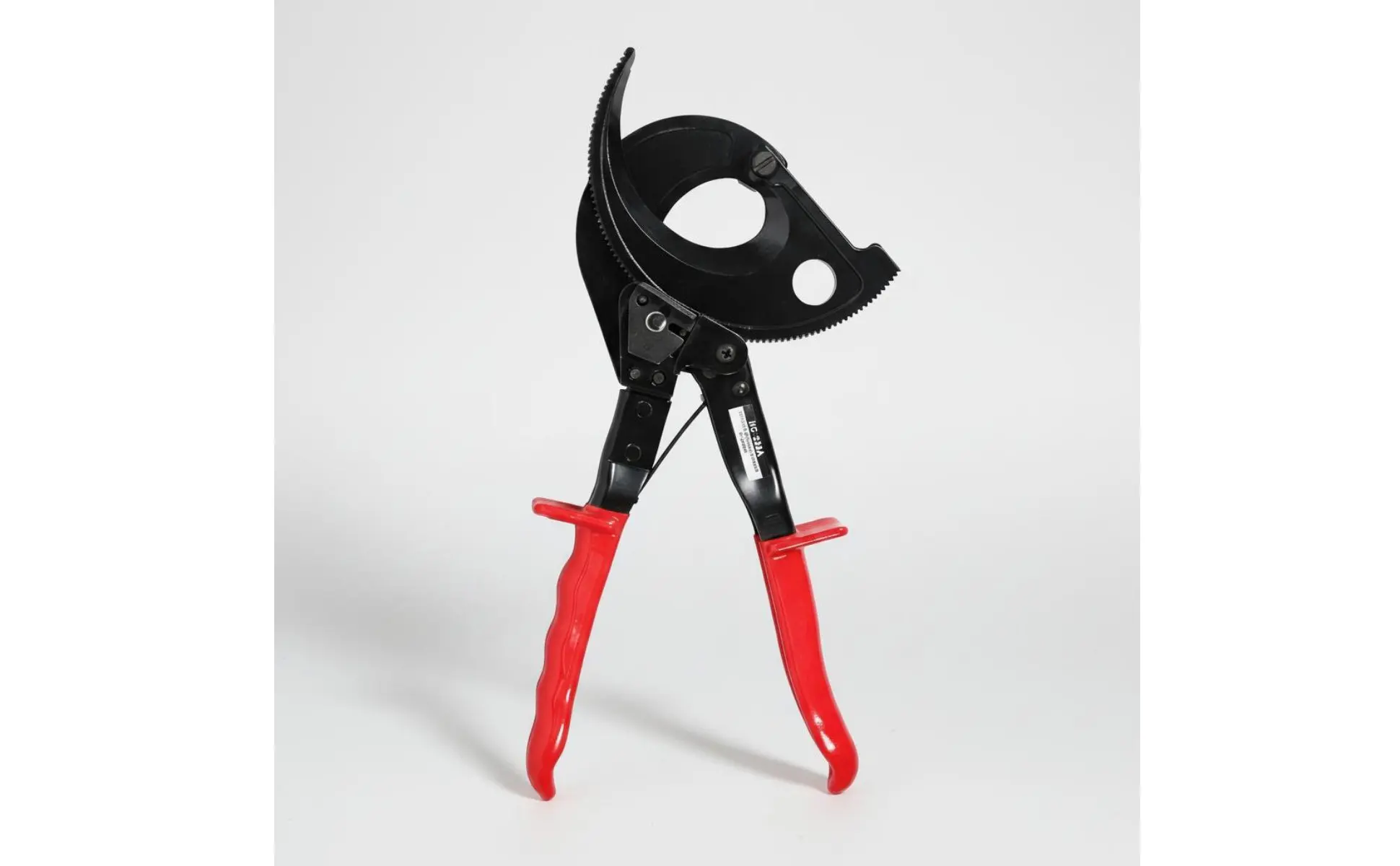 Ratcheting Cable Cutter Quick Release Heavy Duty Cable Shear Heavy-Duty Wire Cutter Non-Slip Grip Industrial Wire Cutting Tool