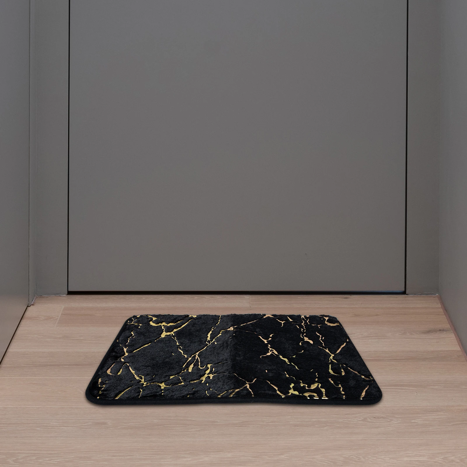 

Non slip Bath Mats Premium Polyester Bathroom Tub Modern Marble White Mat Anti slip Water Absorption Practical Bath Rug